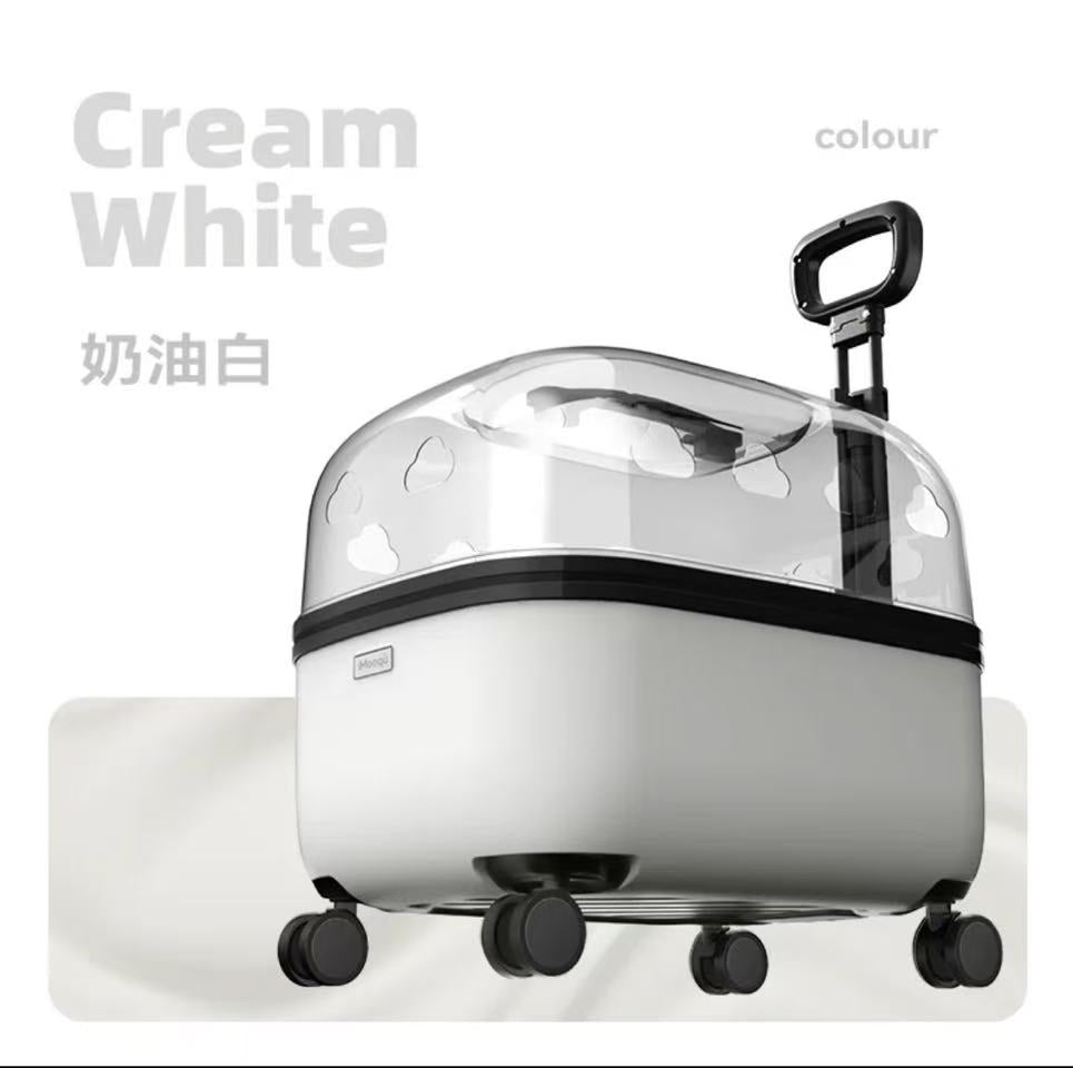 "Minimalist Pet Mobility Pod | 🪐 Curated for Modern Aesthetics🏙️ For City-Savvy Pet Parents
